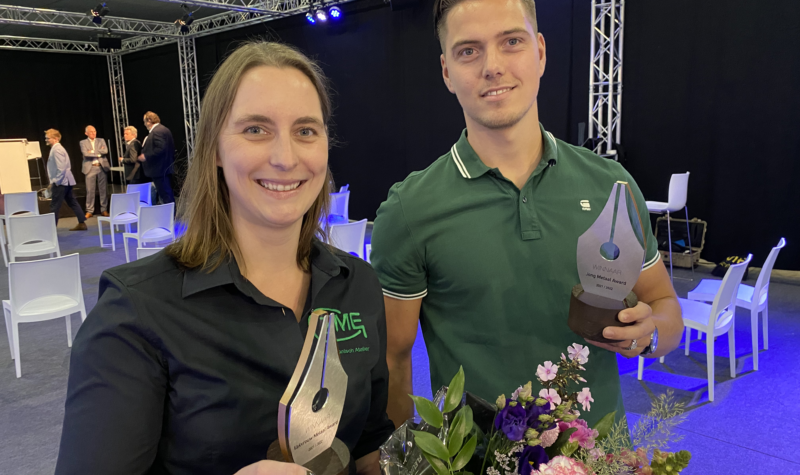 Nikki van der Zouw en Robin Segers winnen Awards op Nederlandse Metaaldagen