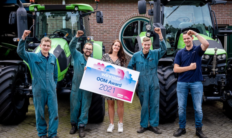 W.H. de Bruijn meest actieve leerbedrijf Midden-Nederland