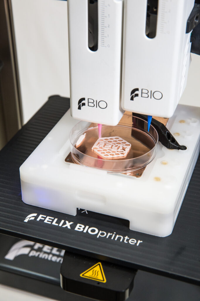 Industriële 3D-printerfabrikant innoveert met 3D-bioprinters en 3D-foodprinters