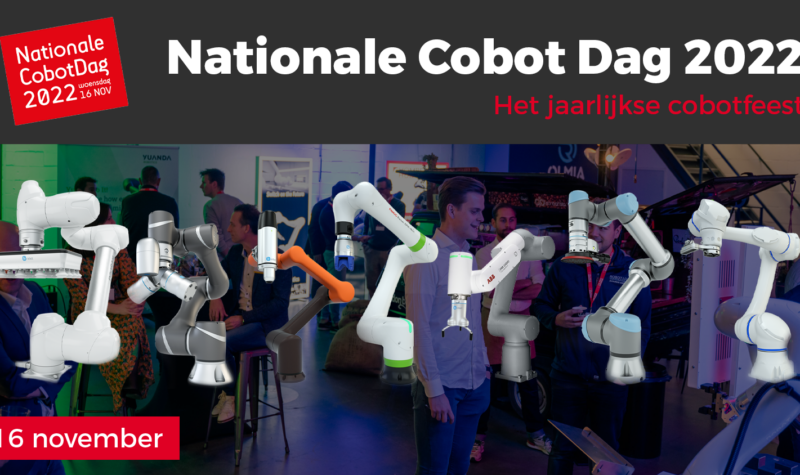 Banner van de nationale Cobot Dag 2022