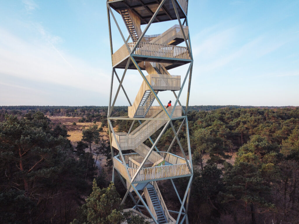 De brandtoren op de Kalmthoutse Heide