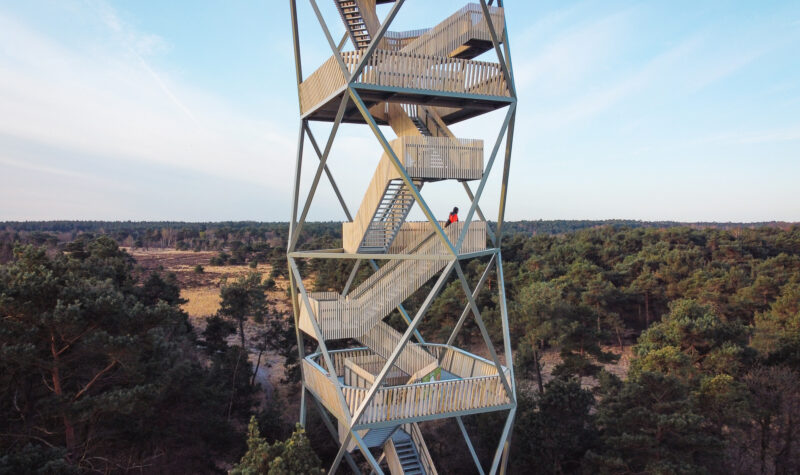 De brandtoren op de Kalmthoutse Heide